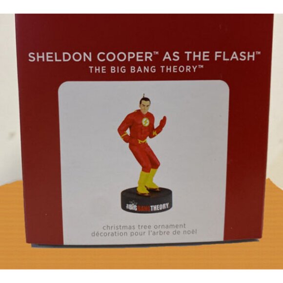 Hallmark Keepsake Big Bang Theory Sheldon Cooper Flash DC Cosplay Ornament 2021 - Picture 6 of 10